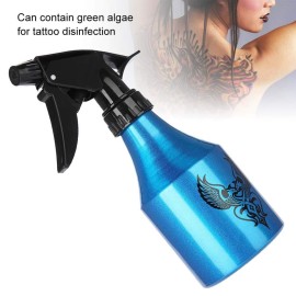 300ml Professional Aluminum Spray Bottle, Pressure Sprayer Spray Pump Bottle for Household Water Flowers with Hairdresser Green Soap Spray Bottle(Blue)