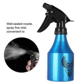300ml Professional Aluminum Spray Bottle, Pressure Sprayer Spray Pump Bottle for Household Water Flowers with Hairdresser Green Soap Spray Bottle(Blue)