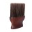 Barber Neck Duster Brush for Hair Cutting, Soft Neck Cleaning Brush, Professional Salon Barber Tool Red Brown (X-Large)