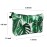 Aiphamy Cute Travel Makeup Bag Cosmetic Bag Small Pouch Gift for Women (Leaves)