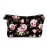 Aiphamy Cute Travel Makeup Bag Cosmetic Bag Small Pouch Gift for Women (Flowers)