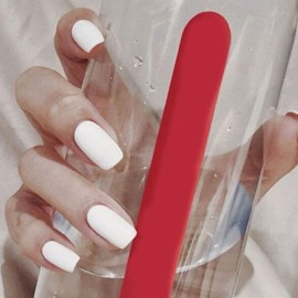 Campsis White Press on Nails Matte Coffin Long Acrylic Fake Nails Clips Cute False Nail Daily for Women and Girls (Pack of 24) Campsis White Press on Nails Matte Coffin Long Acrylic Fake Nails Clips Cute False Nail Daily for Women and Girls (Pack of 24)