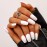 Campsis Matte Coffin False Nails White Long Press on Nails Acrylic Clips Nails Full Cover Nails Women and Girls (Pack of 24)