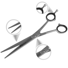 G4 Barber Hair Cutting Scissors Shears High Carbon Razor Sharp Mustache Haircut Hairdresser (7 inch) G4 Barber Hair Cutting Scissors Shears High Carbon Razor Sharp Mustache Haircut Hairdresser (7 inch)
