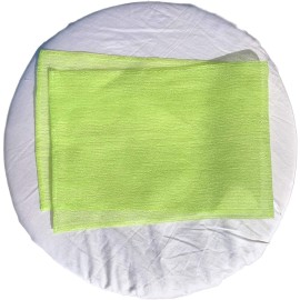 2 pcs/Set Long Home Sauna Spa Exfoliating Nylon Bath Cloth/Towel - Body Back Scrubber - Magic Shower Washcloth for Body - Shower Scrubber - Remove Dead Skin - Great for Skin Care in The Bath