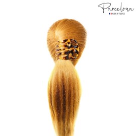 Parcelona French Curvy Oval Paw Savana 3 Cellulose Acetate Side Slide In Scoop Jaw Hair Claw Clip Clutcher for Women and Girls (Savana) Parcelona French Curvy Oval Paw Savana 3 Cellulose Acetate Side Slide In Scoop Jaw Hair Claw Clip Clutcher for Women and Girls (Savana)