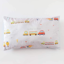 Emenpy 100% Cotton Crib Bedding Set for Baby Boys Girls,3 Pcs Baby Bed Linen Include Duvet Cover,Fitted Sheet,Pillowcase,Nursery Decoration,No Filler(Navy)