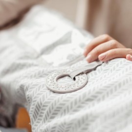 Binxy Baby 2-in-1 Cushy High Chair Cover and Shopping Cart Cover for Baby, Comfortable Cover for Grocery Cart, Universal Fit Cart Cover for Babies, Includes Storage Pouch - Little Arrows