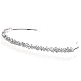SAMKY Bridal Tiara Wedding Headpiece Headband for Women Hair Accessories for Bride SAMKY Bridal Tiara Wedding Headpiece Headband for Women Hair Accessories for Bride