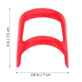 Healifty Goatee Shaving Template Shaping Edge Up Tool for Goatee Trimming Lineup Beard Grooming Kit for Men One Size Fits All Self Cut Guide Use Barber Supplies 2pcs