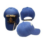 Trade Winds U.S. Navy CPO Retired USN Ball Cap Hat Embroidered 3D (Licensed) TOPW