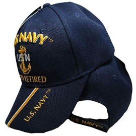 Trade Winds U.S. Navy CPO Retired USN Ball Cap Hat Embroidered 3D (Licensed) TOPW