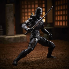 G. I. Joe Hasbro Classified Series : G.I. Joe Origins Snake Eyes Action Figure 16, Premium 6-Inch Scale Toy with Custom Package Art , Black