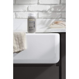 KOHLER K-23725-NA Cast Iron Cleaner, For Kitchen and Bathroom, 8 oz Bottle, Nonabrasive Cream-based Cleaner KOHLER K-23725-NA Cast Iron Cleaner, For Kitchen and Bathroom, 8 oz Bottle, Nonabrasive Cream-based Cleaner