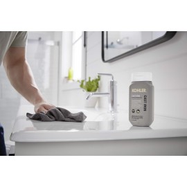 KOHLER K-23725-NA Cast Iron Cleaner, For Kitchen and Bathroom, 8 oz Bottle, Nonabrasive Cream-based Cleaner KOHLER K-23725-NA Cast Iron Cleaner, For Kitchen and Bathroom, 8 oz Bottle, Nonabrasive Cream-based Cleaner