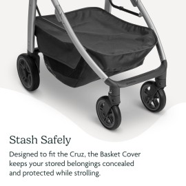UPPAbaby Basket Cover for Cruz (2015-2019) Stroller/Protects and Conceals Belongings/Easy Attachment and Access/Water-Resistant Material