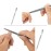 Zittop Nail File - 7 Inch Stainless Steel Double Side Nail File Metal File Buffer Fingernails Toenails Manicure Files for Men Women Salon Home and Travel