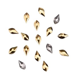 140pcs 10 Colros 2 Sizes Flat Back Flame Shape Nail Crystal Rhinestones Decoration Jewel Charms Box Set Nail Salon Materials Supplies 140pcs 10 Colros 2 Sizes Flat Back Flame Shape Nail Crystal Rhinestones Decoration Jewel Charms Box Set Nail Salon Materials Supplies