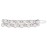 Lux Accessories White Pearls Clear Crystal Rhinestones Silver Bridal Wedding Hair Barrettes