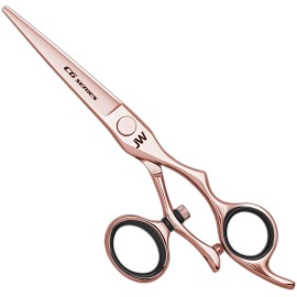 JW C6-RG Rose Gold Swivel Thumb Professional Shear (5.75 Inches)