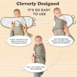 Preemie Swaddles 4-7 lbs - 3-Pack Premature Babies Swaddle Sleep Sack - Organic Cotton - Premature Infant Sleeping Sack - Easy Adjustable Baby Swaddle Blanket Wrap (Galaxy)