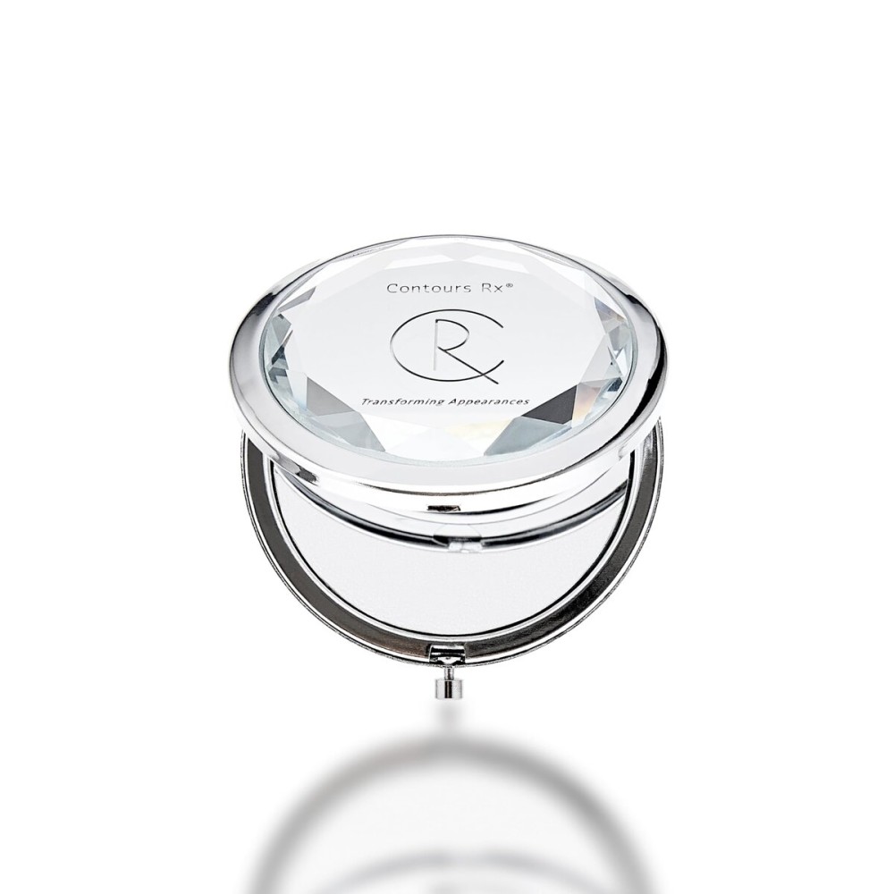 Contours Rx Crystal Compact Makeup Mirror