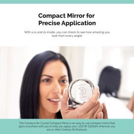 Contours Rx Crystal Compact Makeup Mirror