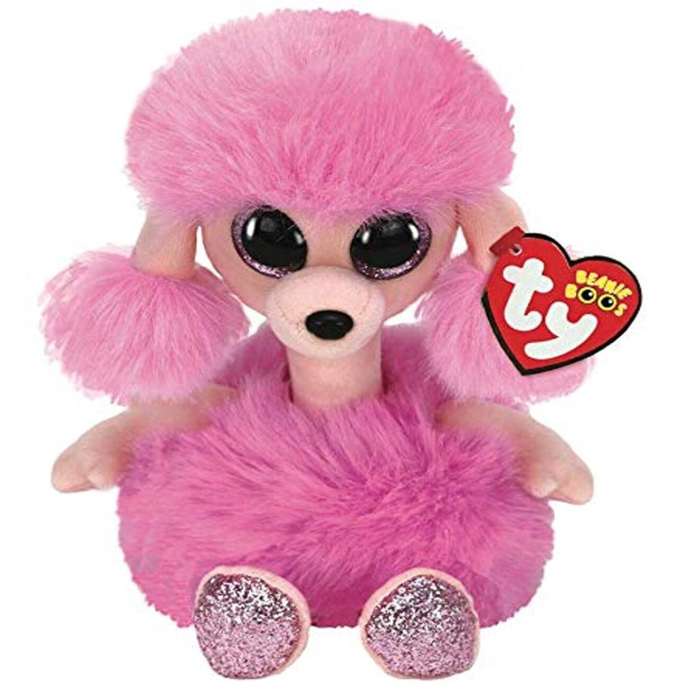 Ty UK Ltd 2005081 Camilla Poodle - Beanie Boos Stuffed Animal, Multicoloured, 15cm