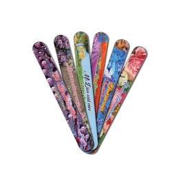 Christian Emery Board - Faith Hope Love (24-Pack) - Bible Verses 150/150 Grit Colorful Nail File Spa Party Favors - Stocking Stuffers Gift for Girls Women Ministry Kids Mom Girlfriend Church Supplies