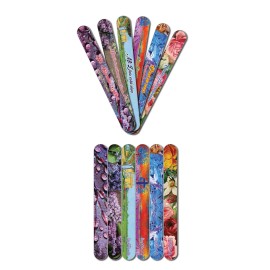 Christian Emery Board - Faith Hope Love (24-Pack) - Bible Verses 150/150 Grit Colorful Nail File Spa Party Favors - Stocking Stuffers Gift for Girls Women Ministry Kids Mom Girlfriend Church Supplies