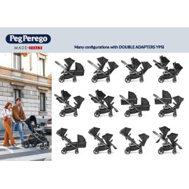Peg Perego Ypsi Double Adapter - Accessory
