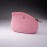 Cosmetic Bag by Pudinbag | Small Makeup Bag for Women | Cosmetic Makeup Pouch for Purse | Silicone Waterproof Vegan | Pink