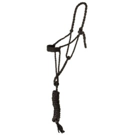 Tough 1 Mule Tape Halter with 10ft Lead Royal N/A