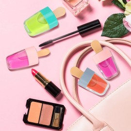 RONRONS Lip Gloss Tubes, 15 Pieces Pink Ice-cream Shaped Empty Lip Gloss Containers Cute Mini Lipgloss Tubes with Wand for DIY Cosmetic Sample Bottles, 8ml RONRONS Lip Gloss Tubes, 15 Pieces Pink Ice-cream Shaped Empty Lip Gloss Containers Cute Mini Lipgloss Tubes with Wand for DIY Cosmetic Sample Bottles, 8ml