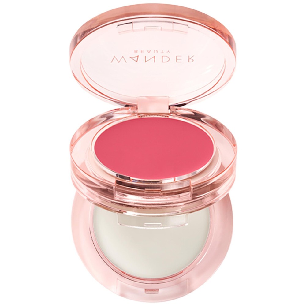 Wander Beauty Double Date Lip & Cheek - Rendezvous/Swipe - 4-in-1 Cream Blush & Tint - Blush, Moisturizer, Balm & Eye Gloss - Multitasking Eye, Cheek & Makeup with Green Tea - 0.07 oz