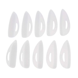Lurrose 10 Pairs Eyelash Perming Curlers Perming Pads Lash Lift Rods Curler Shield Pads for Girls Ladies