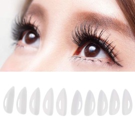 Lurrose 10 Pairs Eyelash Perming Curlers Perming Pads Lash Lift Rods Curler Shield Pads for Girls Ladies Lurrose 10 Pairs Eyelash Perming Curlers Perming Pads Lash Lift Rods Curler Shield Pads for Girls Ladies