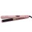 Aria Beauty Stand Out 1 Rose Gold Infrared Straightener Flat Iron Heats to 450 Degrees, 1 inch Plates, Top Industry Performance, Dual Voltage, 9ft Cord
