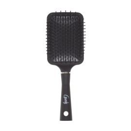 Goody Detangle It Paddle Brush, Black, Custom Style Detangler with Ball-Tipped Bristles, Use as a Detangling or Styling Brush to Tackle Tangles & Knots, For Medium Hair