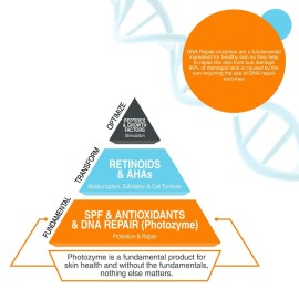PHOTOZYME iQuad Total Eye Therapy with DNA Repair Enzymes | Anti Aging Eye Cream | Use to Reduce Bags, Dark Circles, Puffiness | Firms and Tightens The Delicate Skin Surrounding The Eye | 0.5 Fl Oz