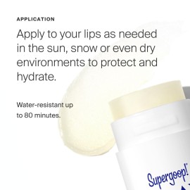 Supergoop! PLAY Lip Shield SPF 30 with Mint - 3 Pack - Hydrating, SPF Lip Balm - Moisturizing Lip Treatment For Dry Cracked Lips - Clean Ingredients & Broad Spectrum UV Protection Supergoop! PLAY Lip Shield SPF 30 with Mint - 3 Pack - Hydrating, SPF Lip Balm - Moisturizing Lip Treatment For Dry Cracked Lips - Clean Ingredients & Broad Spectrum UV Protection