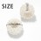 FAFAHOUSE 3 Pcs Pearl Hair Accessories: Beaded Elastic Hair Bands for Women\'s Ponytail Holders and Headbands