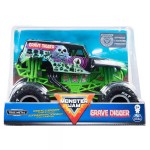 Monster Jam, Official Grave Digger Monster Truck, Die-Cast Vehicle, 1:24 Scale