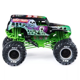 Monster Jam, Official Grave Digger Monster Truck, Die-Cast Vehicle, 1:24 Scale