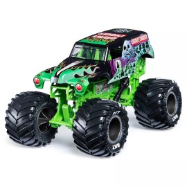 Monster Jam, Official Grave Digger Monster Truck, Die-Cast Vehicle, 1:24 Scale