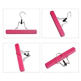 Pink Dust-proof Wig Storage Bag with Hanger - Portable Hair Extensions Bag