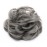 Benehair Hair Bun Hairpiece Scrunchy Updo Hair Pieces Fluffy Scrunchies Donut Hairpiece Synthetic Curly Wavy Messy Chignons With Elastic Rubber Band Dark Grey-Thicker 2pcs 70g