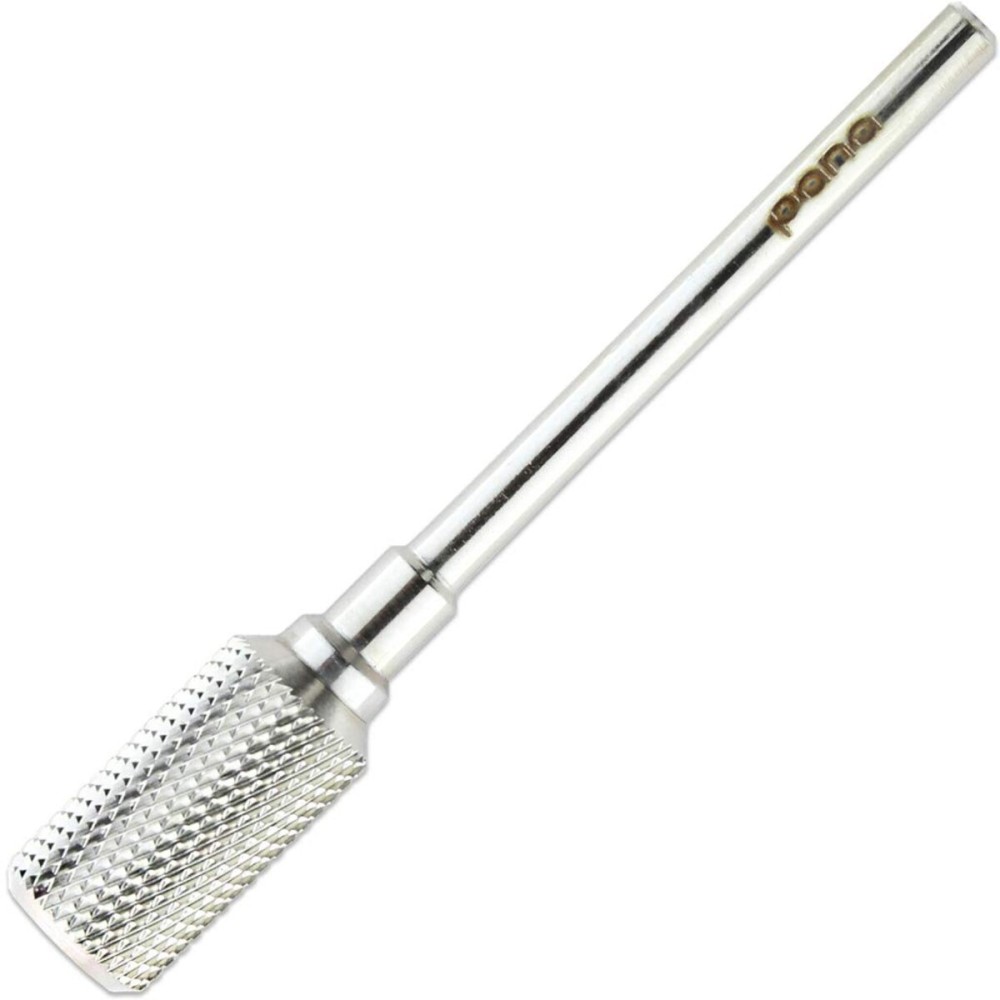 PANA Professional Pana Large Dome Top Barrel Carbide Bit 3/32 Shank Size (Fine, Silver)