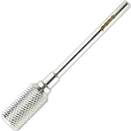 PANA Professional Pana Large Dome Top Barrel Carbide Bit 3/32 Shank Size (Fine, Silver)