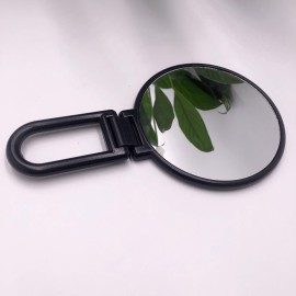 Aestivate Makeup Hand Mirror, Travel Handheld Mirror Double-Sided 360 Adjustable Cosmetic Hand Mirror Round Black Aestivate Makeup Hand Mirror, Travel Handheld Mirror Double-Sided 360 Adjustable Cosmetic Hand Mirror Round Black